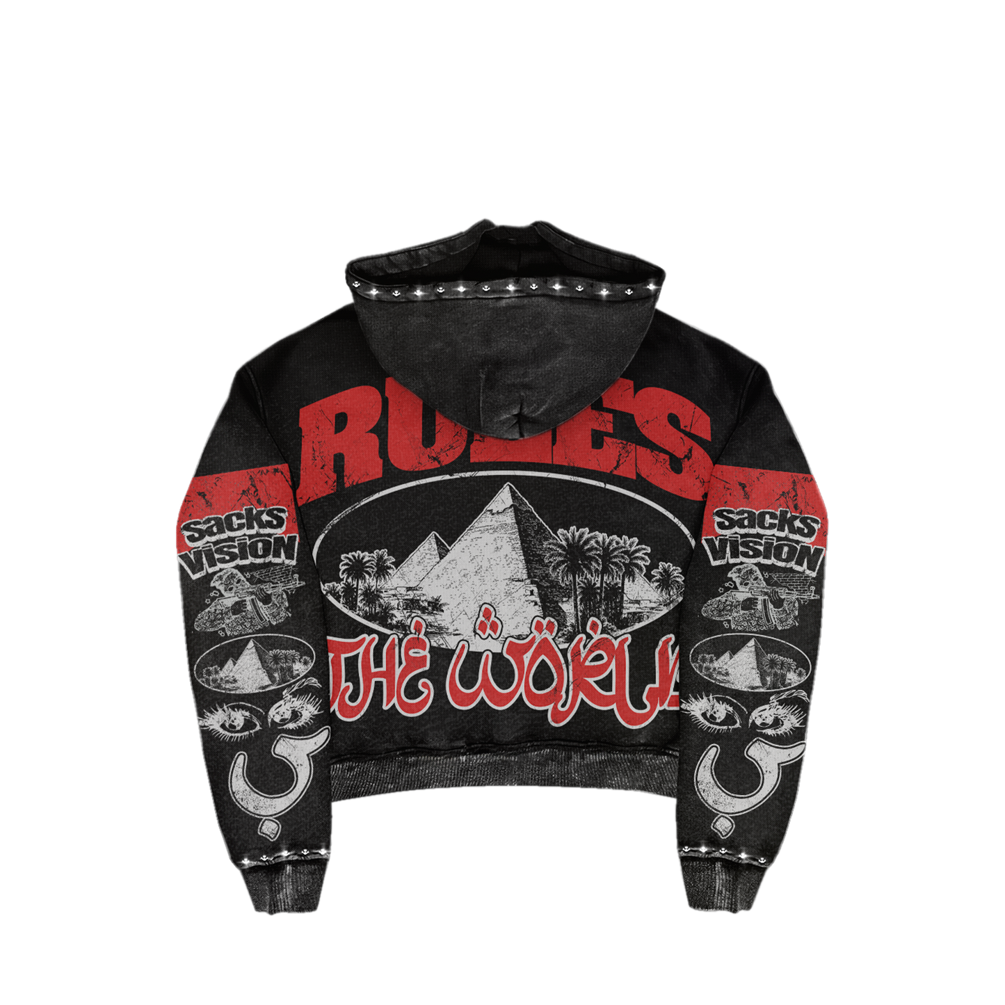 Sack Vision Rules The World Zip Up