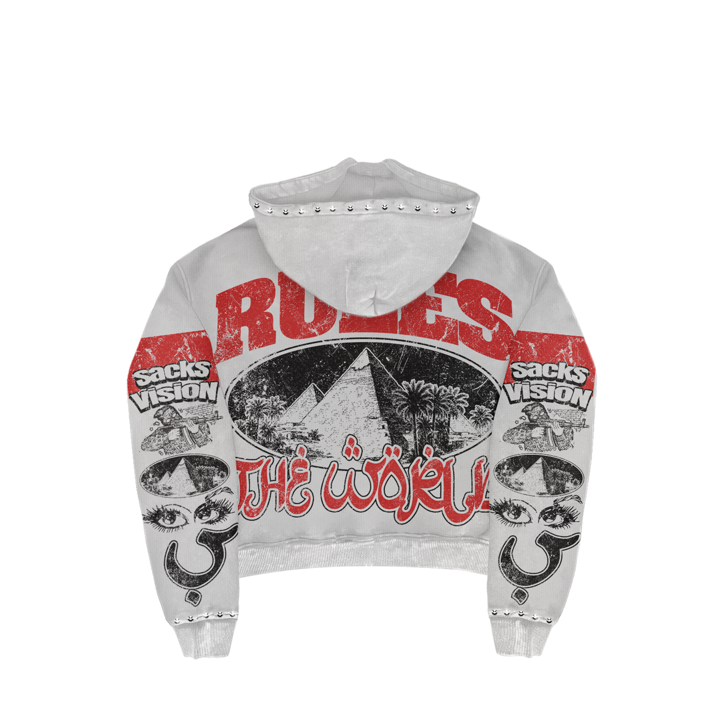 Sack Vision Rules The World Zip Up